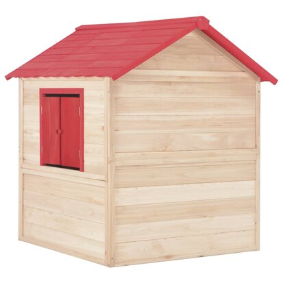 Speelhuis rood 107x128x128cm